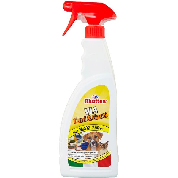 rhutten 280622 disabituante cani e gatti 750 ml pezzi 12 - 280622