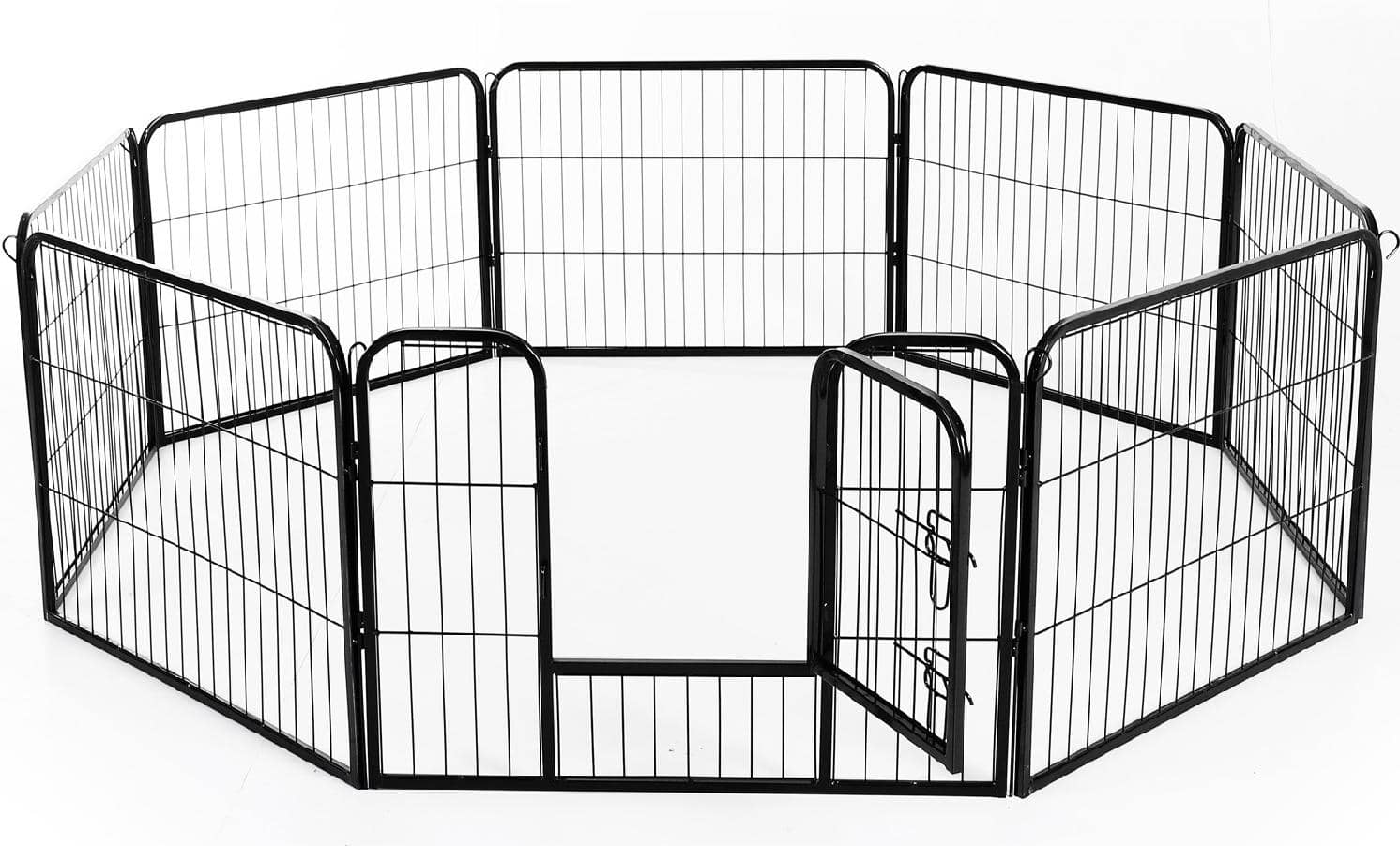 allmypets 56631306 recinto per cani / gatti cuccioli roditori 80x60cm 8pz - 56631306