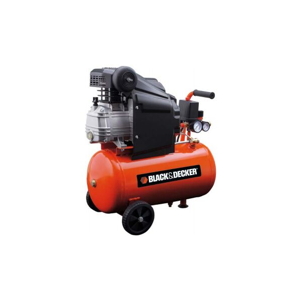 black & decker bd 205/24 compressore aria compressa ad olio 24 litri hp 2,0 220v - bd 205/24