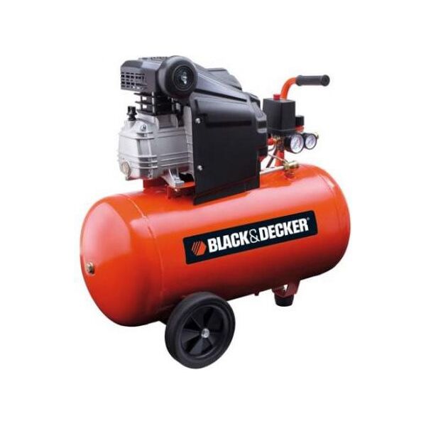 black & decker bd 205/50 compressore aria compressa ad olio 50 litri hp 2,0 220v - bd 205/50