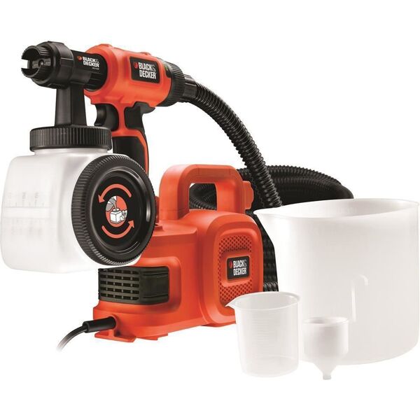 black & decker hvlp400 pistola a spruzzo per verniciare imbiancare professionale verniciatore capacità 1,2 litri potenza 450 watt - hvlp400