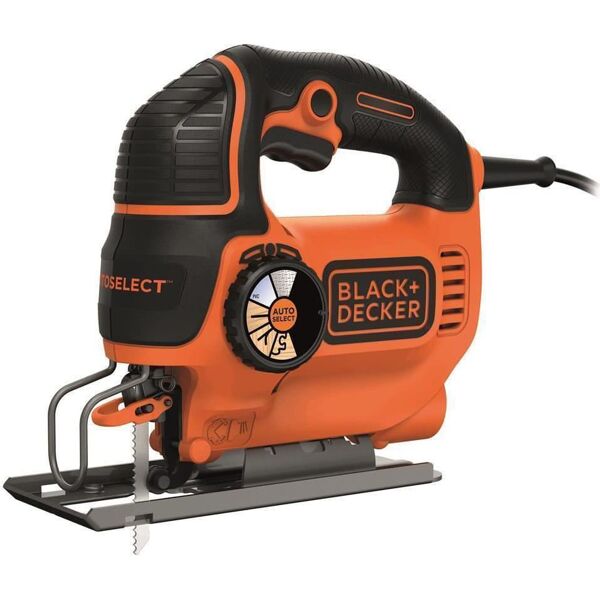 black & decker ks801se-qs seghetto alternativo con spazzapolvere potenza 550 watt - ks801se-qs