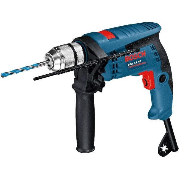 bosch 0601217100 trapano battente potenza 600 watt 2800 giri / min - gsb 13 re