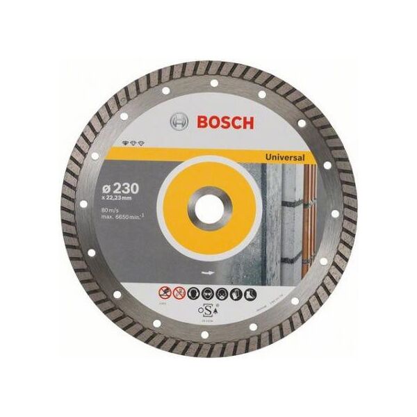 bosch 2608602397 disco diamantato universale per smerigliatrice corona continua Ø 230 mm - 2608602397