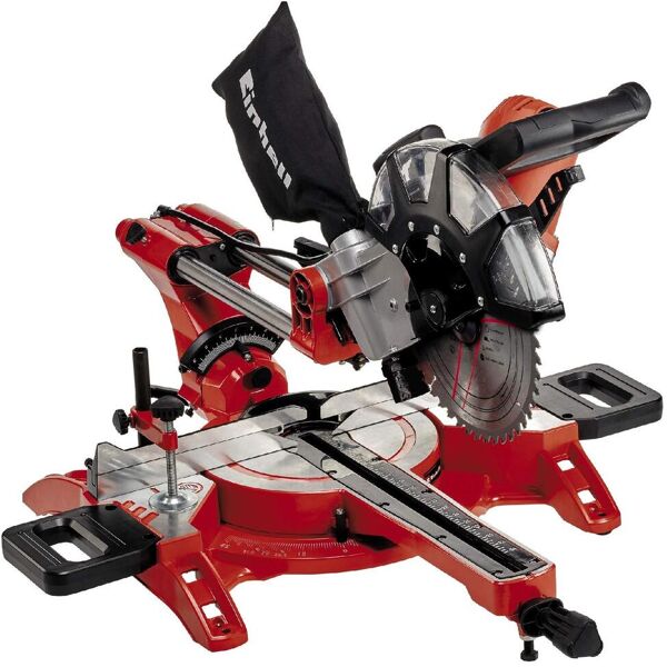 einhell tc-sm 2534 troncatrice per legno sega circolare lama 25 cm 4000 giri/min potenza 2100 watt - tc-sm 2534