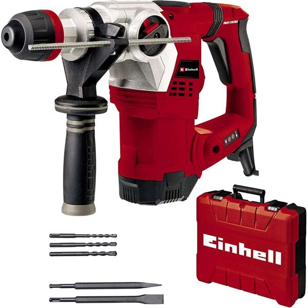 einhell te-rh 324 f kit trapano a percussione potenza 1250 watt con valigetta e punte - te-rh 324 f