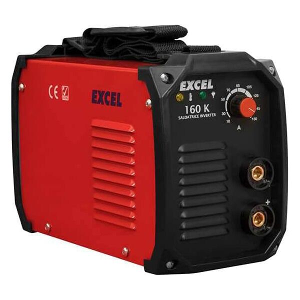 excel 160k saldatrice inverter Ø elettrodi 1,6-3,2 mm saldatura mma potenza 3000 watt - 09472 160k