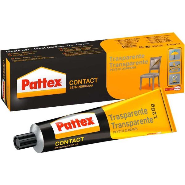 henkel 1419322 pattex adesivo trasparente gr 125 pezzi 12 - 1419322