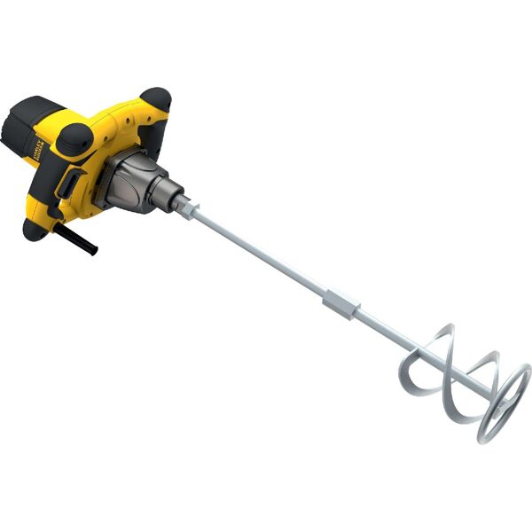 stanley fme190 miscelatore per malta, cemento e pittura trapano mescolatore potenza 1600 watt 2 velocità - fme190 fatmax