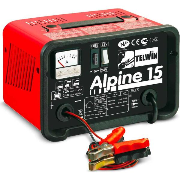 telwin 807544 caricabatteria alpine 15 - 807544