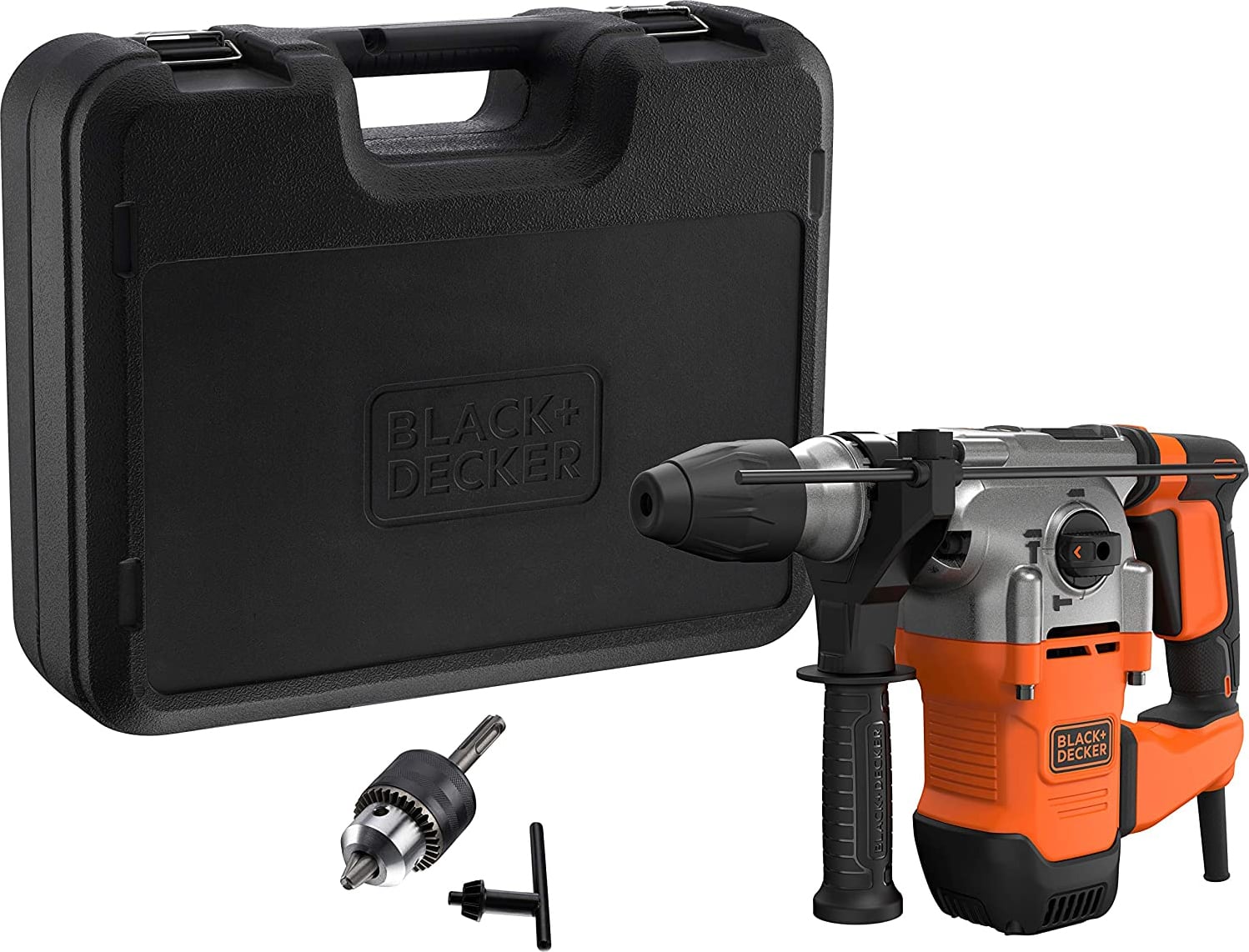 black & decker behs03k-qs trapano martello demolitore potenza 1250 watt - behs03k-qs