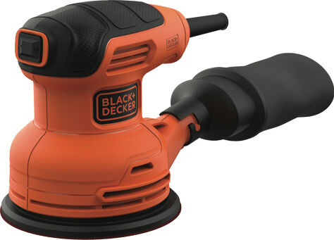 black & decker bew 210-qs levigatrice rotorbitale potenza 230 watt 26000 giri platorello Ø 125 mm - bew 210-qs