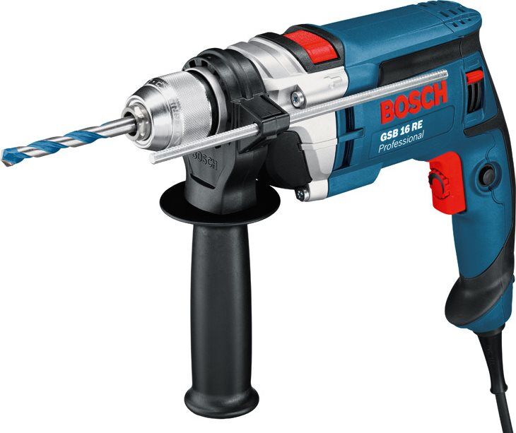 bosch 0.601.14e.500 trapano avvitatore percussione potenza 750 watt 47.600 colpi/min 2.800 giri/min - 0.601.14e.500 gsb 16 re professional