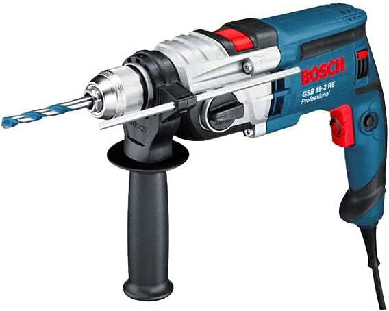 bosch 0.601.17b.500 trapano avvitatore a percussione potenza 850 watt velocità 0÷3000 giri/min - 0.601.17b.500 gsb19-2re pro