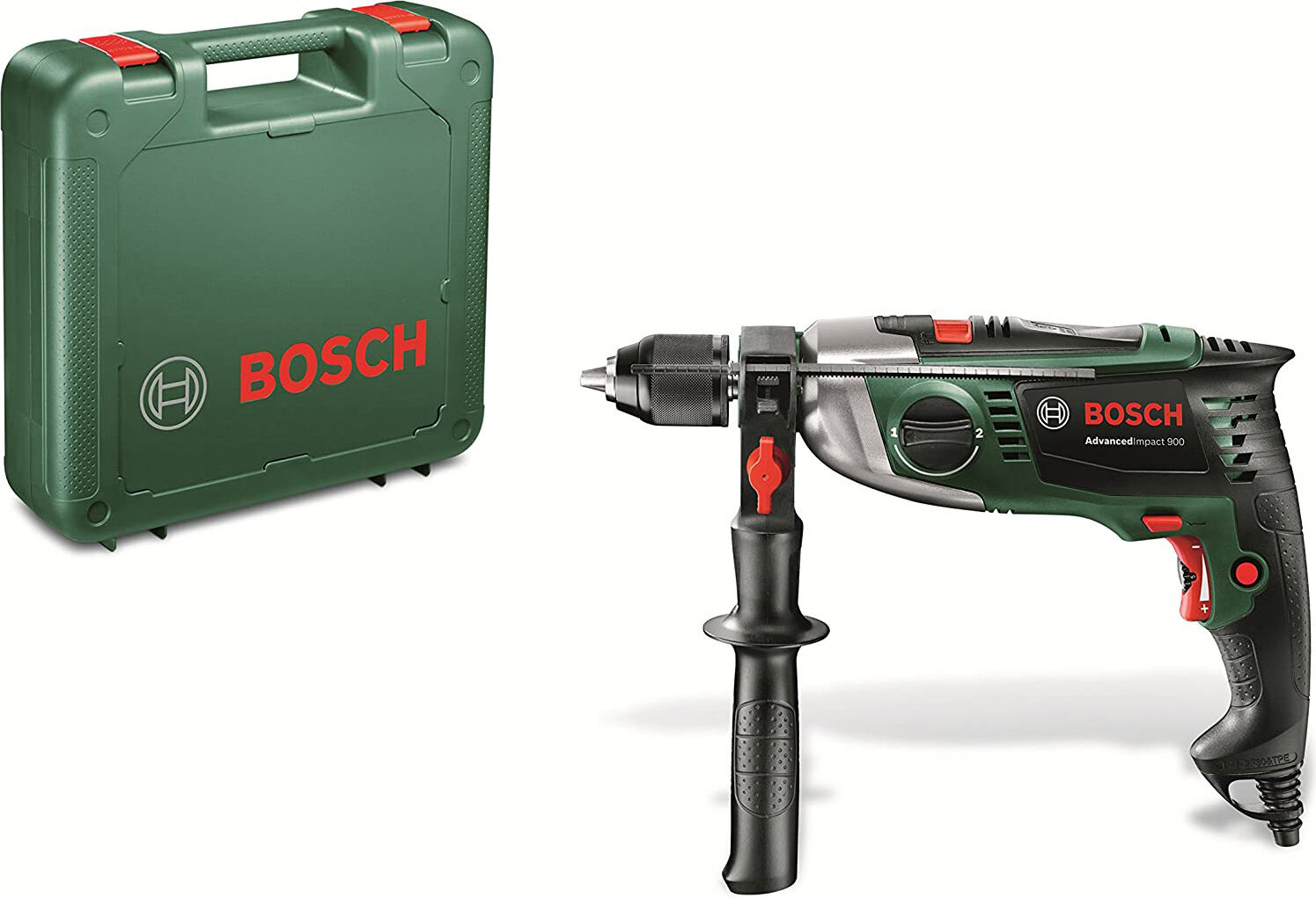 bosch 0.603.174.000 trapano perforatore tassellatore potenza 1050 watt 48450 bpm 2850 giri/min - 0.603.174.000 advancedimpact 900