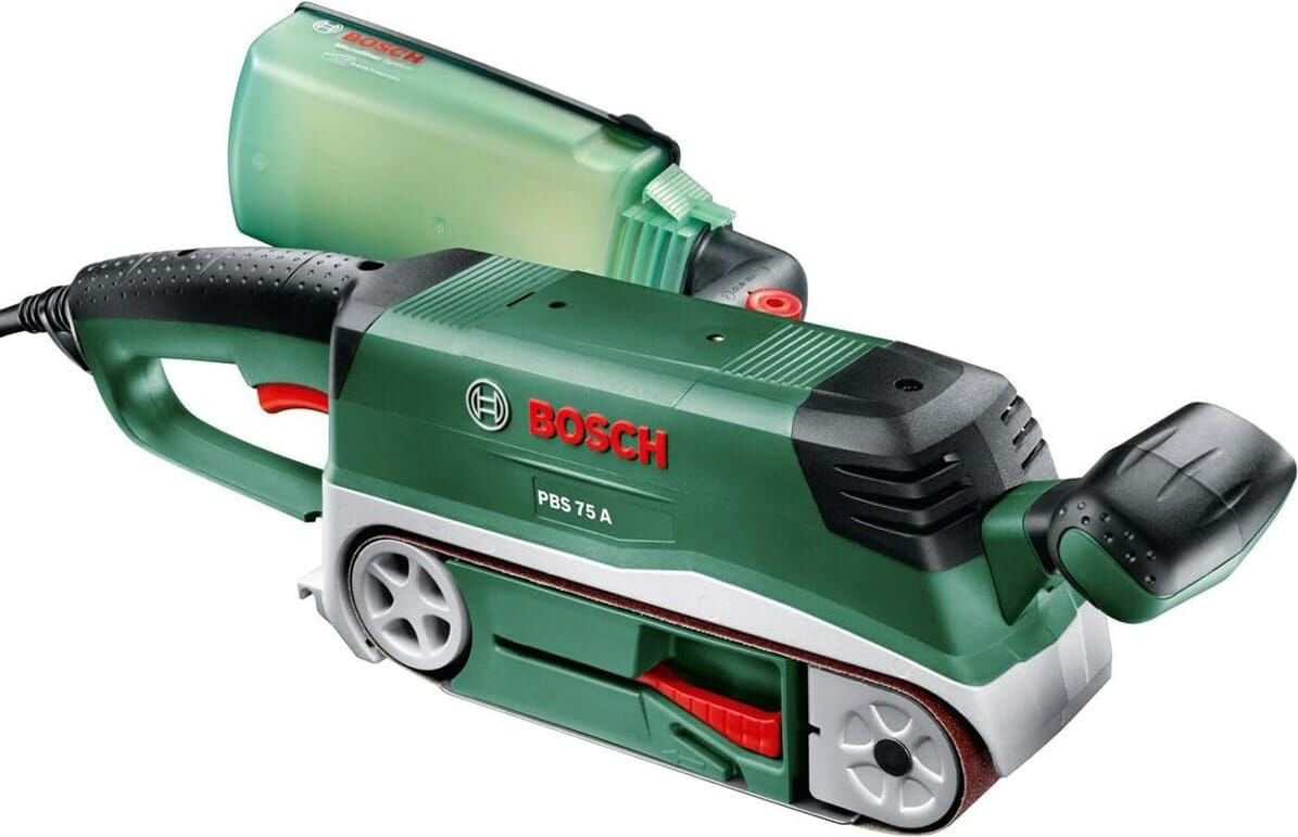 bosch 0.603.2a1.000 levigatrice a nastro per legno potenza 710 watt velocità 350 m/min - 0.603.2a1.000 pbs 75 a