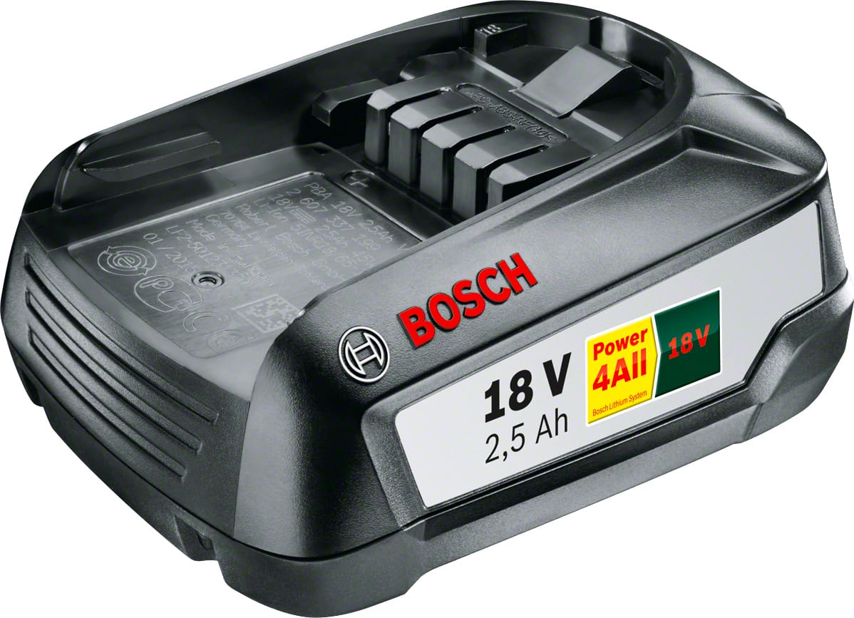 bosch 1600a005b0 batteria litio ricambio per elettroutensili 18v 2.5ah power 4 all