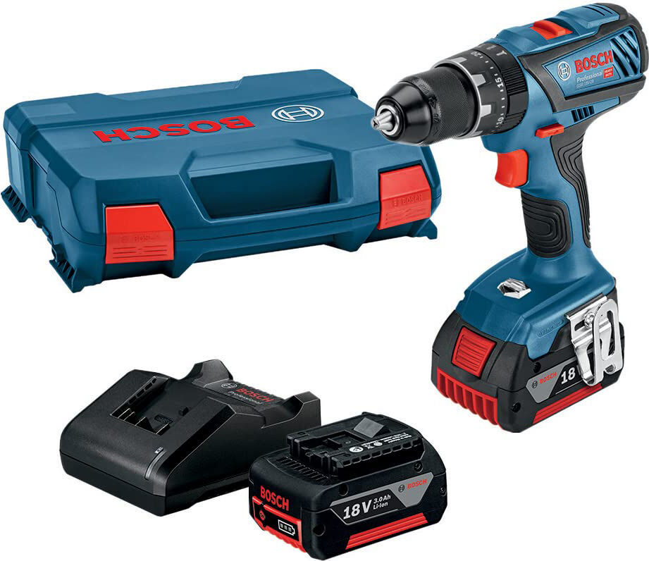 bosch gsb 18v-28 trapano avvitatore a percussione con batteria 18 volt 1900 colpi/min - gsb 18v-28