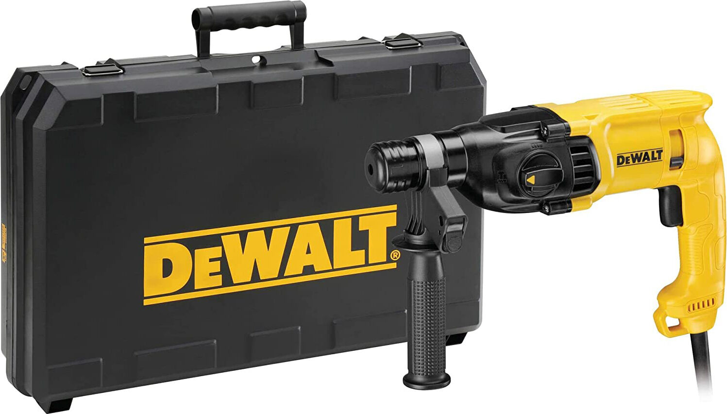 dewalt d25033k trapano tassellatore attacco sds-plus 22mm 710w + valigetta d25033k