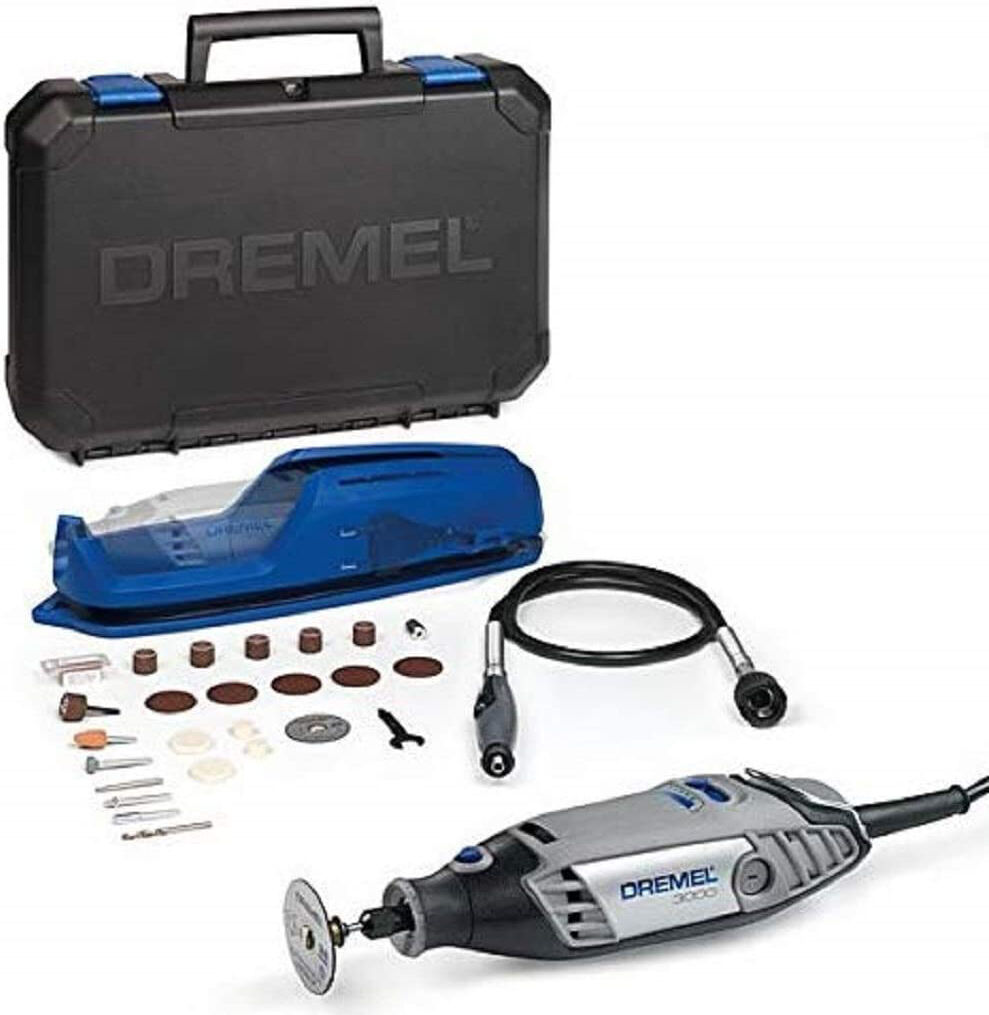 dremel 3000-1 mini trapano multifunzione 130w + 25 accessori e valigetta 3000