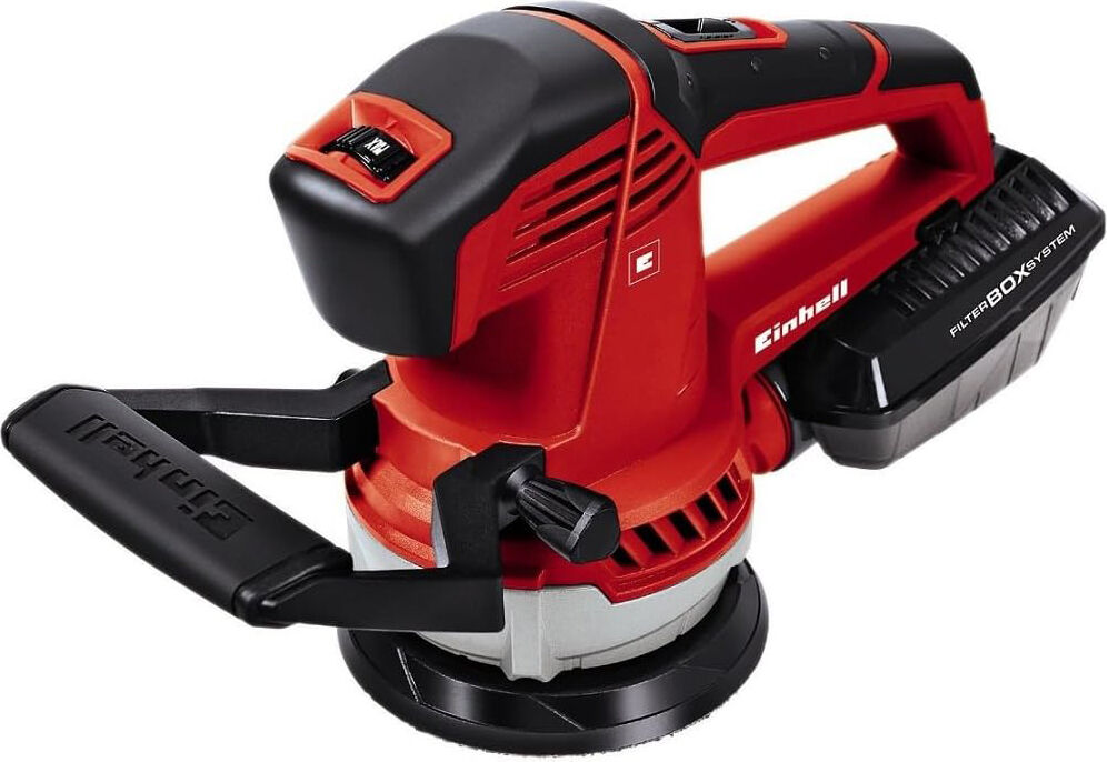 einhell te-rs 40 e levigatrice rotorbitale potenza 380 watt velocità max 24000 orbite/min - te-rs 40 e