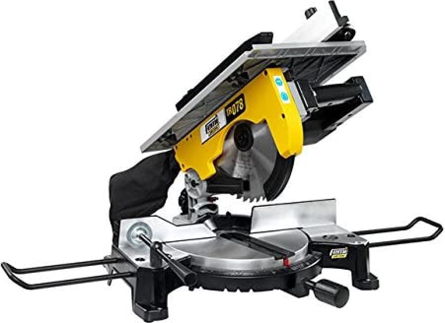 femi tr-078 troncatrice potenza 1800 watt Ø 250 mm larghezza taglio 45° velocità 4500 giri/min ripiano superiore - tr-078