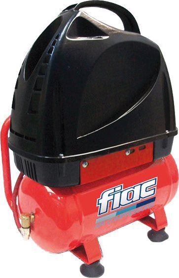 fiac f3100/6 compressore aria compressa ad olio 6 litri hp 1,5 230v - f3100/6