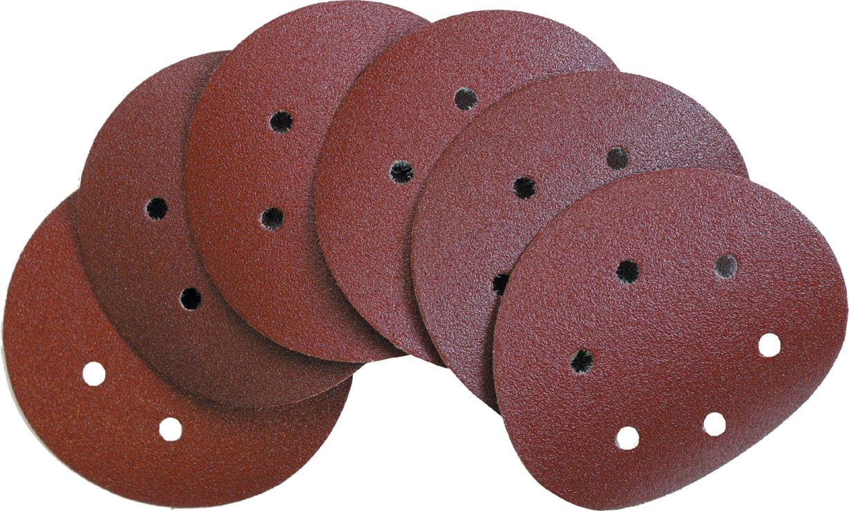 nastroflex rrb dischi abrasiva velcrati 6 fori mm 150 gr 120 pezzi 100 - rrb