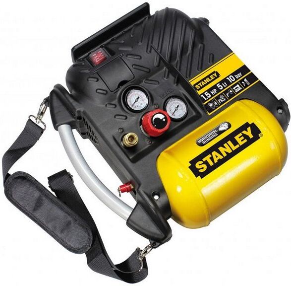 stanley dn200/10/5 compressore portatile d' aria compressa capacità 5 litri pressione 10 bar 230v - dn200/10/5