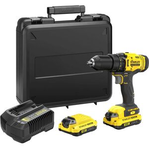 Stanley Sfmcd700c2k-Qw Trapano Avvitatore A Batteria 18v 1.5 Ah Litio - Sfmcd700c2k-Qw