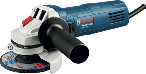 Bosch Gws 750 Smerigliatrice Potenza 750 Watt 11000 Giri Platorello Ø 115 Mm