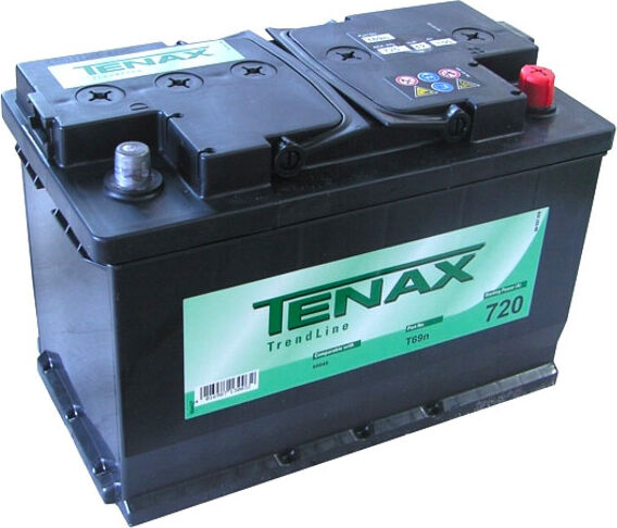 tenax T69n Batteria Auto 100 Ah Spunto 720 A Dimensioni 313x175x205 Mm - T69n