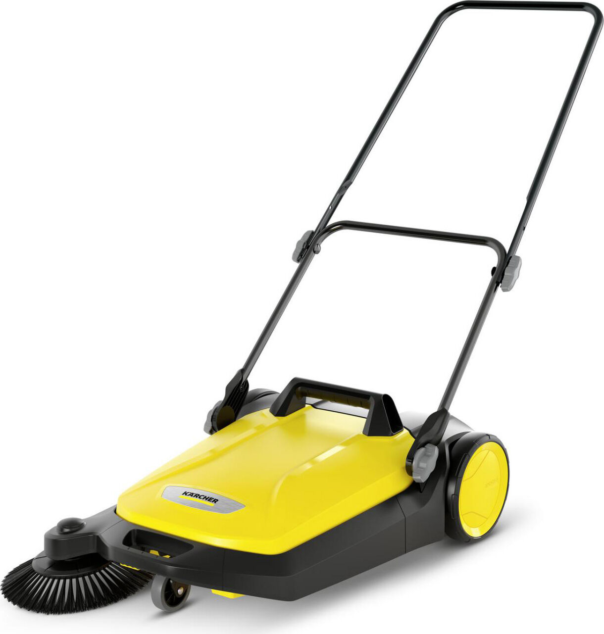 karcher s4 spazzatrice manuale scopa automatica per pulizia foglie vialetto s4