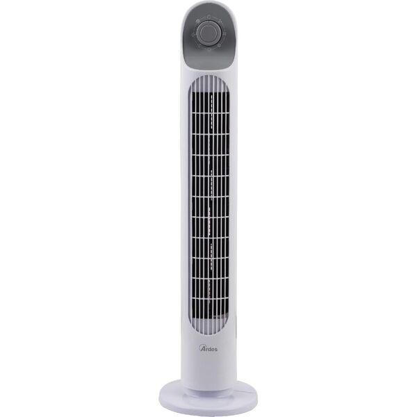 ardes ar5t800 ventilatore a colonna torre senza pale oscillante con timer 3 velocità colore bianco - ar5t800 oracle