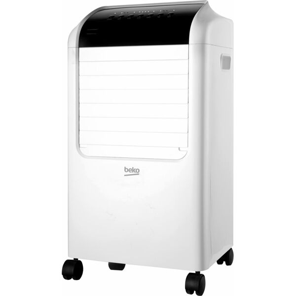 beko efe6030w raffrescatore d'aria portatile evaporativo senza tubo capacità tanica 8 litri 3 velocità umidificatore ionizzatore con timer e telecomando - efe6030w