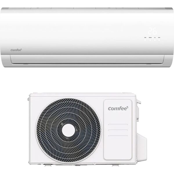 comfee cf-cfw24a iu + cf-cfw24a ou climatizzatore 24000 btu inverter monosplit condizionatore con pompa di calore classe a++/a+ r32 (unità interna + unità esterna) - cf-cfw24a iu + cf-cfw24a ou cf w