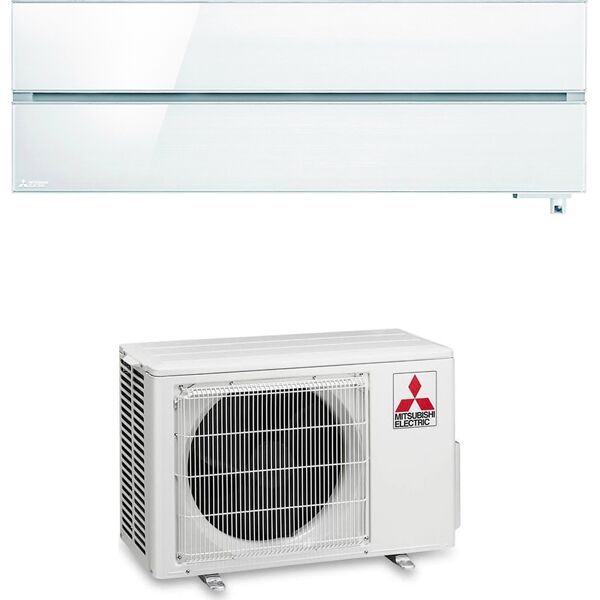 mitsubishi msz-ln25vgv + muz-ln25vg climatizzatore 9000 btu inverter monosplit condizionatore con pompa di calore classe a+++/a+++ wifi r32 wifi (unità interna + unità esterna) pearl white - msz-ln25vgv + muz-ln25vg kirigamine style