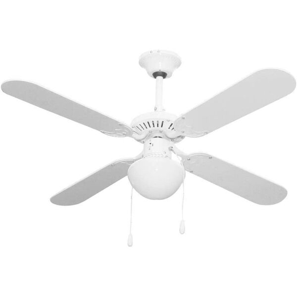 niklas flyt105 ventilatore da soffitto con luce lampadario ventilatore 4 pale in mdf diametro 105 cm 3 velocità - fly t 105