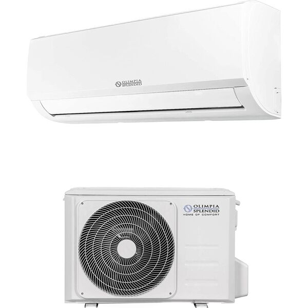 olimpia splendid os-seaph12ei + os-keaph12ei climatizzatore 12000 btu inverter monosplit condizionatore con pompa di calore classe a++/a+ r32 (unità interna + unità esterna) - os-seaph12ei + os-keaph12ei aryal s1 e 12 c