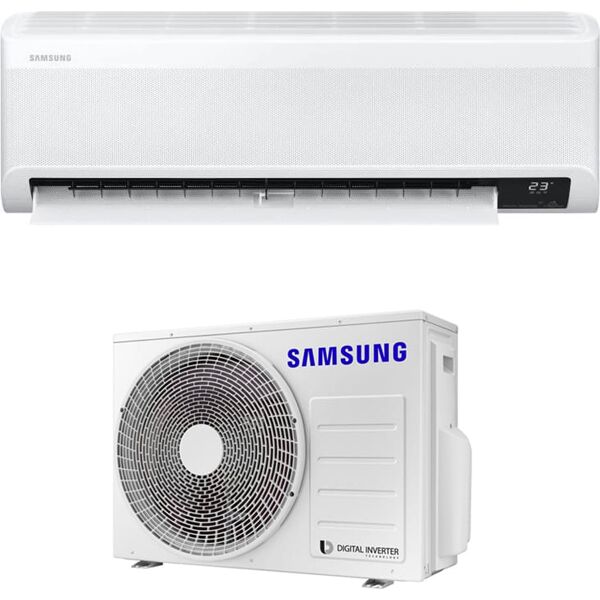 samsung ar12txcaawkneu + ar12txcaawkxeu climatizzatore 12000 btu inverter monosplit condizionatore con pompa di calore classe a+++/a+++ r32 wifi (unità interna + unità esterna) - ar12txcaawkneu + ar12txcaawkxeu windfree elite