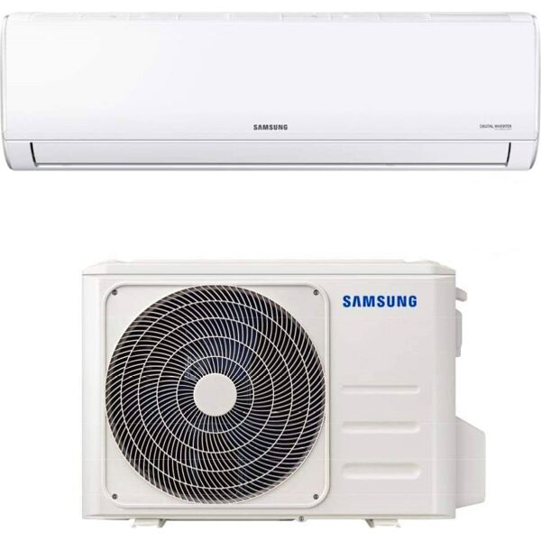 samsung ar12txhqasineu + ar12txhqasixeu climatizzatore 12000 btu inverter monosplit condizionatore con pompa di calore classe a++/a r32 (unità interna + unità esterna) - ar12txhqasineu + ar12txhqasixeu ar35