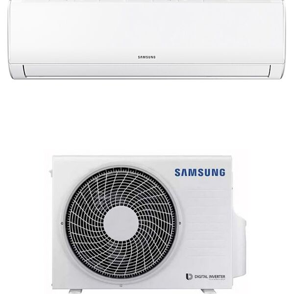 samsung ar18bxhqasineu + ar18bxhqasixeu climatizzatore 18000 btu inverter monosplit condizionatore con pompa di calore classe a++/a+ r32 (unità interna + unità esterna) - ar18bxhqasineu + ar18bxhqasixeu ar35