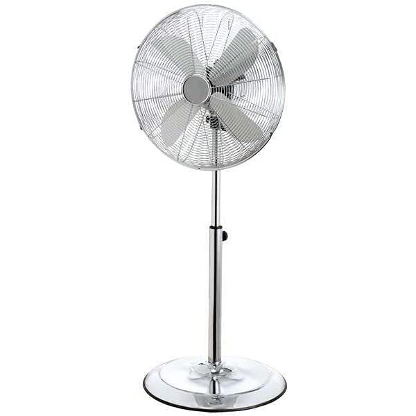 syntesy fgsb-16 ventilatore a piantana da terra pale diametro 40 cm 3 velocità - fgsb-16 cromo 400