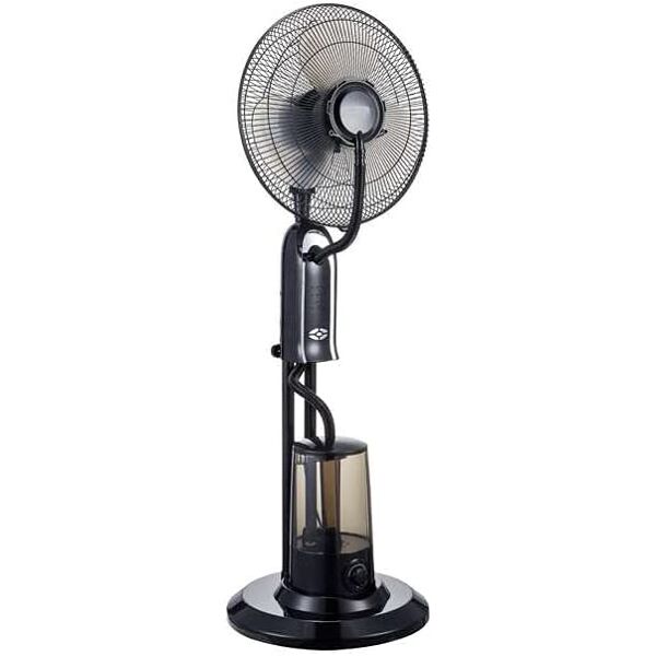 syntesy mf25 ventilatore nebulizzatore capacità 3,2 litri con telecomando colore nero - mf25