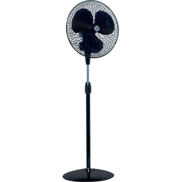 vortice 60621 ventilatore a piantana da terra 3 pale diametro 40 cm oscillante 3 velocità colore nero - 60621 gordon c 40/16