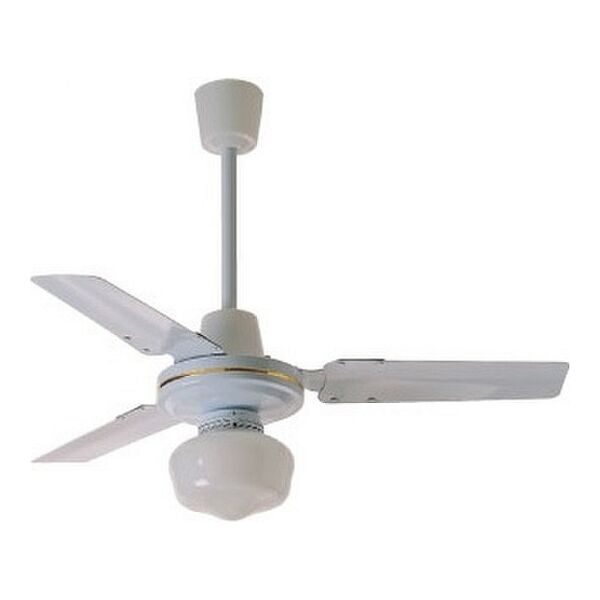 zephir zfs8093 ventilatore da soffitto con luce 3 pale Ø 90 cm lampadario 5 velocità - zfs8093