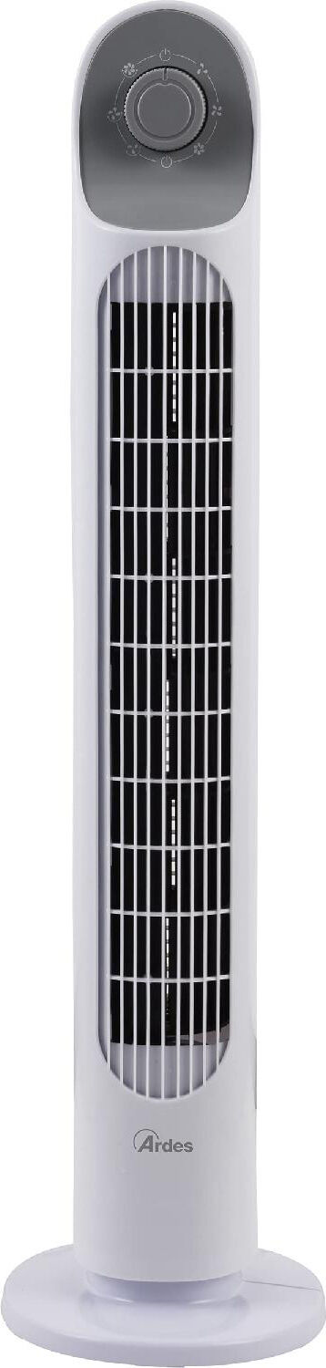 ardes ar5t800 ventilatore a colonna torre senza pale oscillante con timer 3 velocità colore bianco - ar5t800 oracle