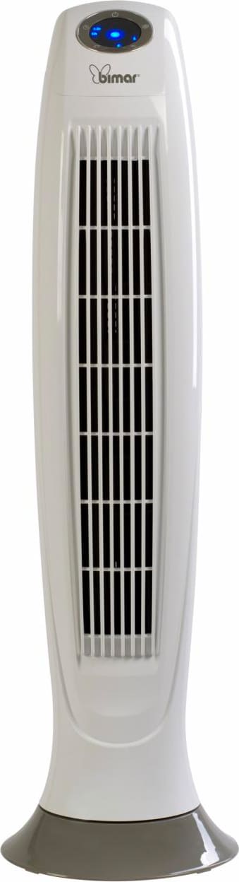 bimar vc95 ventilatore a colonna torre senza pale con telecomando e timer oscillante 3 velocità colore bianco - vc95