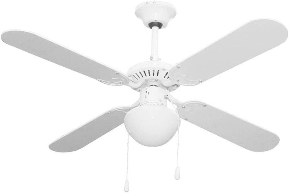 niklas flyt105 ventilatore da soffitto con luce lampadario ventilatore 4 pale in mdf diametro 105 cm 3 velocità - fly t 105