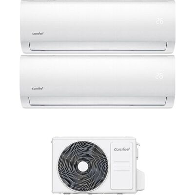 comfee Cfw09aiu+cfw12aiu+2f18k Climatizzatore Dual Split Inverter 9000 + 12000 Btu Condizionatore Con Pompa Di Calore Classe A+/a Gas R32 (Unità Interna + Unità Esterna) - Cfw09aiu+cfw12aiu comfee Cfw09aiu+cfw12aiu+2f18k Climatizzatore Dual Split Inverter 9000 + 12000 Btu Condizionatore Con Pompa Di Calore Classe A+/a Gas R32 (Unità Interna + Unità Esterna) - Cfw09aiu+cfw12aiu